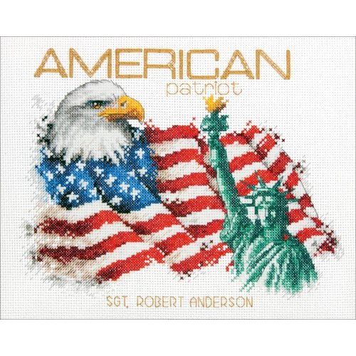 (image for) American Patriot Counted Cross Stitch Kit